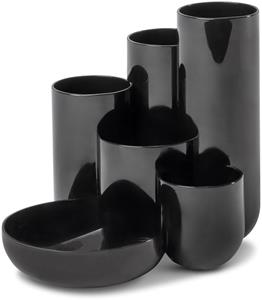HAN Multiköcher CAMPUS, 6 Fächer, Polystyrol, schwarz