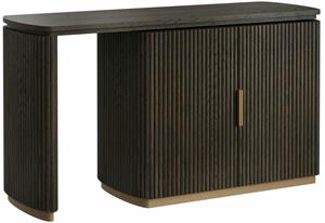 Richmond Interiors Richmond Bureau Cambon Eiken, 134 x 45cm - Bruin