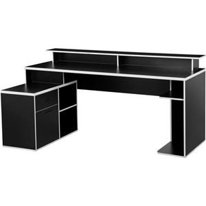 INOSIGN Gamingtafel Game, Computertisch, Eckschreibtisch