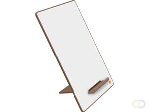 Nobo Mini whiteboard, magnetisch, met standaard, ft A4, pak van 4 stuks