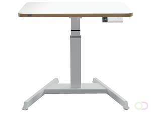 Leitz 65340001 Zit-sta-bureau Kleur tafelblad: Wit Elektrisch in hoogte verstelbaar, In hoogte verstelbaar Hoogte (max.): 1300 mm