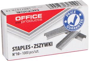 Office Products nietjes n° 10, verzinkt, doosje van 1000 stuks