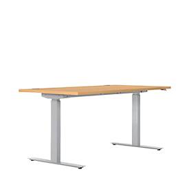 Zit-/stawerkplek, B 1600 mm, beuken