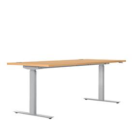 Zit-/stawerkplek, B 1800 mm, beuken