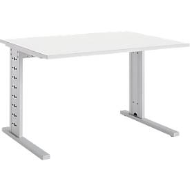 Schäfer Shop Select Schäfer Shop  Select Bureautafel Moxxo IQ, rechthoek, C-poot, B 1200 x D 800 x H 735 mm, wit