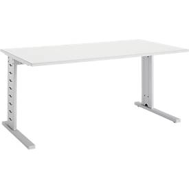 Schäfer Shop Select Schäfer Shop  Select Bureautafel Moxxo IQ, rechthoek, C-poot, B 1600 x D 800 x H 735 mm, wit