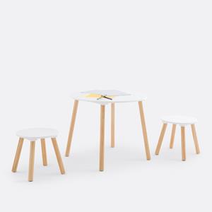 LA REDOUTE INTERIEURS Tafel en 2 krukjes voor kinderen, Jimi