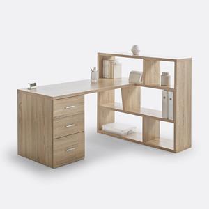 SO'HOME Omkeerbare bureau boekenkast Fénon