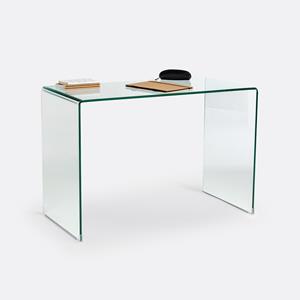 LA REDOUTE INTERIEURS Consolebureau van gehard glas Joan