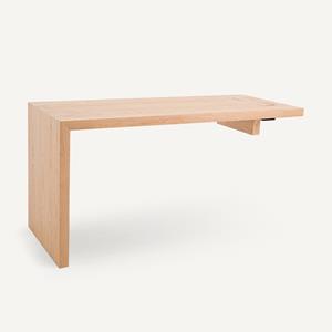 AM.PM Bureau tafelblad met poot in eik L150, Mikube