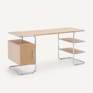 AM.PM Eiken buisvormig bureau, Emlyn