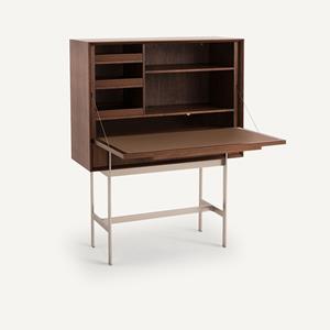 AM.PM Bureau secretaire notenhout, satijnnikkel, Killem