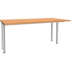 Schäfer Shop Genius Schäfer Shop  Genius Bureautafel MODENA FLEX, breedte 1600 mm, aan beide zijden ingekort, beuken