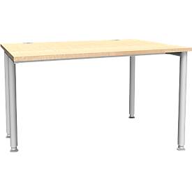 Schäfer Shop Genius Schäfer Shop  Genius Bureautafel MODENA FLEX, breedte 1200 mm, aan een zijde ingekort, esdoorn