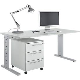 Schäfer Shop Select Schäfer Shop  Select Kantoormeubelset 2-dlg Moxxo IQ bureautafel B 1600 x D 800 mm, C-poot