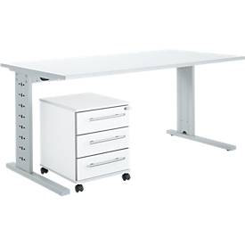 Schäfer Shop Select Schäfer Shop  Select Kantoormeubelset 2-dlg Moxxo IQ bureautafel B 1600 x D 800 mm, C-poot