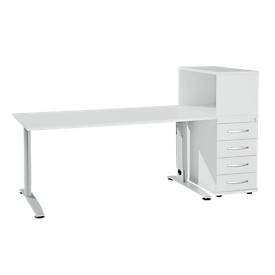 Schäfer Shop Select bureaumeubelset LOGIN 2-delig, bureau B 1600 mm