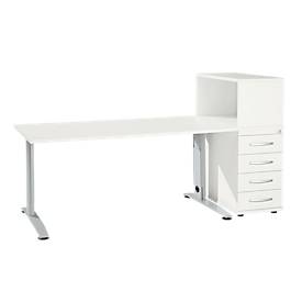 Schäfer Shop Select bureaumeubelset LOGIN 2-delig, bureau B 1600 mm