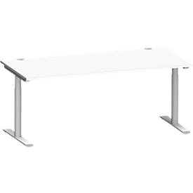 Schäfer Shop Genius MODENA FLEX bureau, 1800 x 800 mm, wit