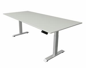 Kerkmann  Zit sta bureau Move-4 licht grijs 225x100cm elektrisch