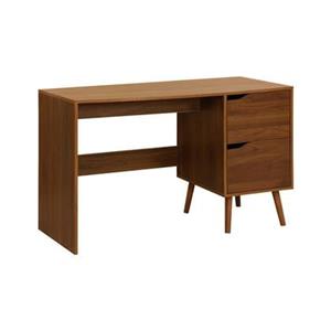 Sweeek  Bureau met 2 lades in walnootkleurig hout