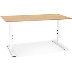 Alterego OSMOSE In hoogte verstelbaar bureau - Beige