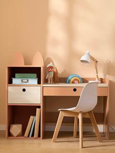 VERTBAUDET Kleuterbureau FOXY roodkleurig