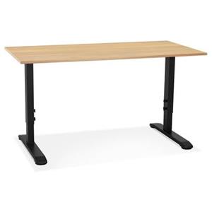 Alterego OSMOSE In hoogte verstelbaar bureau - Beige