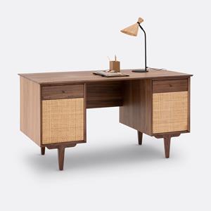 LA REDOUTE INTERIEURS Vintage bureau met dubbele kast, Dalqui