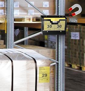 CEP First wandfolderhouder horizontaal, 1 vak, magnetisch, zwart