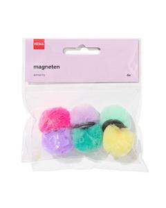 HEMA Magneten Pompon - 6 Stuks