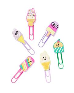 HEMA Paperclips Ijsjes - 6 Stuks
