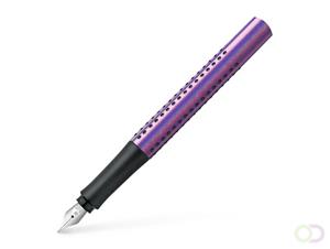 Faber Castell FC-140840 Vulpen Faber-Castell Grip Glam M Paars