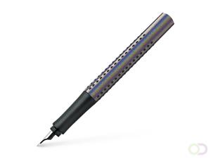 Faber Castell FC-140843 Vulpen Faber-Castell Grip Glam F Zilver