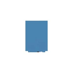 Whiteboard Skincolor, plaatstaal, gelakt, b x h = 750 x 550 mm, pastelblauw
