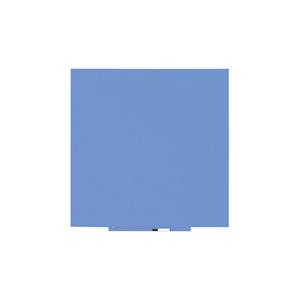 Whiteboard Skincolor, plaatstaal, gelakt, b x h = 1290 x 1290 mm, blauw