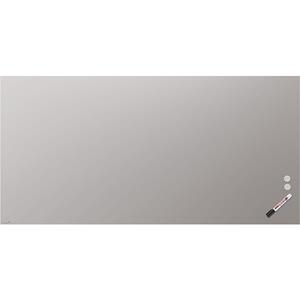 Legamaster Mat glassboard, veiligheidsglas, b x h = 2000 x 1000 mm, warmgrijs