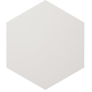 Chameleon Design whiteboard, plaatstaal, geëmailleerd - zeshoekig, Ø 600 mm, wit