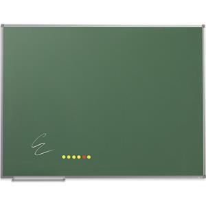 Eurokraft basic Krijtwandbord, bordkleur groen, b x h = 900 x 600 mm