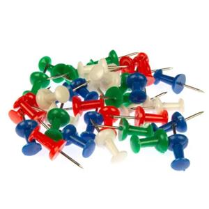 Kangaro Punaises - set 40x - gekleurd - voor prikbord -