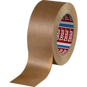 Tesa Papieren verpakkingstape,  60408, VE = 24 rollen, bruin, bandbreedte 75 mm, vanaf 10 VE