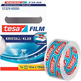 Tesa Film glashelder, 10 m x 19 mm, 10 rollen