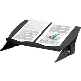 Fellowes Documentenhouder  Easy Glide, verstelbaar in hoogte en breedte, ergonomisch, zwart/grijs