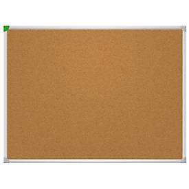 Franken kurkbord U-Act! Line, wandmontage in staand en liggend formaat, aluminium frame, 1200x1600 mm