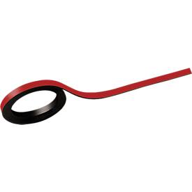 Schäfer Shop Select MAUL magneetbanden, beschrijfbaar, 2 stuks, L 1000 x B 5 mm, rood