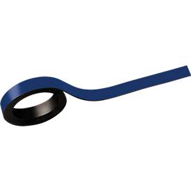 Schäfer Shop Select MAUL magneetbanden, beschrijfbaar, L 1000 x B 10 mm, 2 stuks, blauw