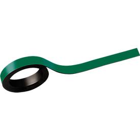 Schäfer Shop Select MAUL magneetbanden, beschrijfbaar, L 1000 x B 10 mm, 2 stuks, groen