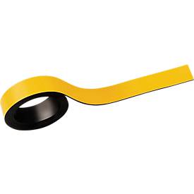Schäfer Shop Select Magneetstrips, beschrijfbaar, 2 stuks, L 1000 x B 15 mm, geel