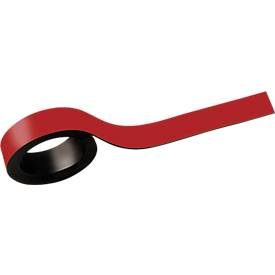 Schäfer Shop Select Magneetstrips, beschrijfbaar, 2 stuks, L 1000 x B 15 mm, rood