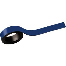 Schäfer Shop Select Maul magneetstrips, beschrijfbaar, 2 stuks, L 1000 x B 15 mm, blauw